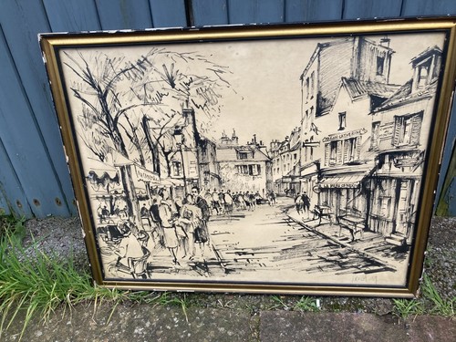 Quadro firmato francese roland