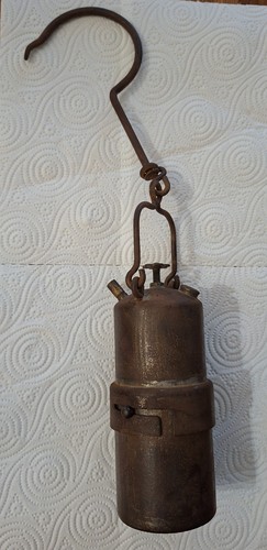 Antica lampada carburo da - antica,