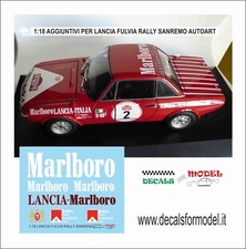 DECALS 1:18 LANCIA FULVIA HF