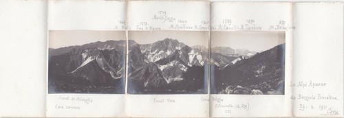 Alpi apuane foto incollate - alpi, 3