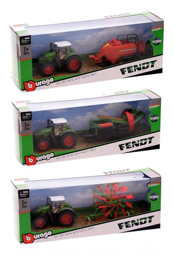 Bburago trattore fendt - bburago,