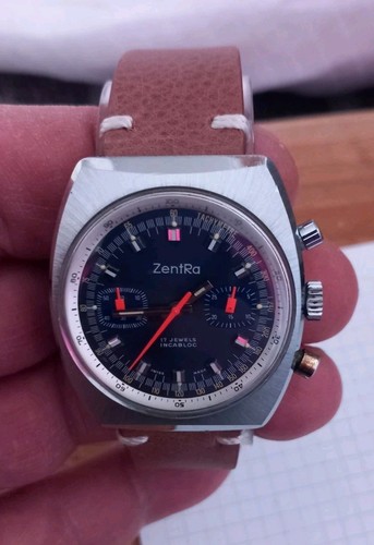 Chronograph zentra valjoux - chronograph,