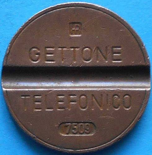 Gettone telefonico sip telecom - gettone,