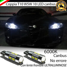 COPPIA LUCI DI POSIZIONE 10 LED ALFA ROMEO 147 RESTYLING CANBUS NO AVARIA