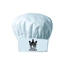 cappello cuoco chef bianco