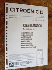 Motore Citroen C15 DW8B Diesel