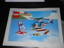LEGO Town Coast Guard: 6342 Chopper Soccorso in Spiaggia solo manuale istruzioni