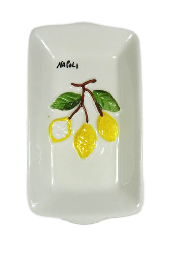 Ciotola rilievo con limoni - ciotola,