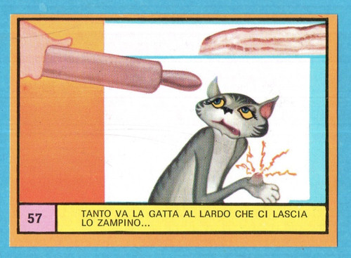 Proverbi edis 1969 figurina - proverbi-edis, 1969-figurina