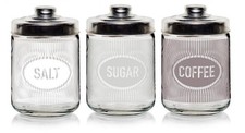 Set 3 Barattoli da Cucina in