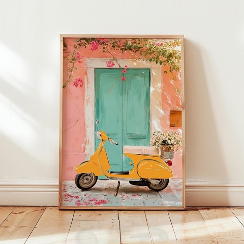 Arte parete scooter - da,