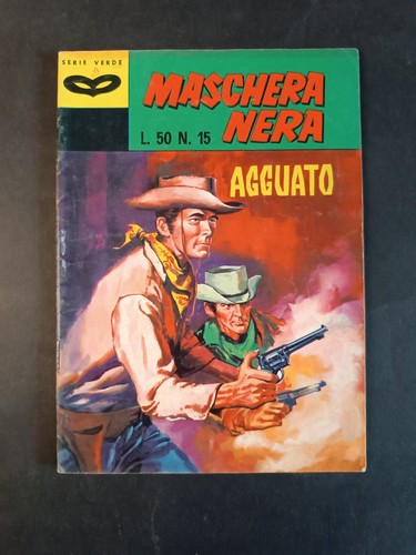 Fumetto maschera nera serie - maschera,