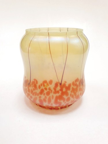 Ancien vase irisé loetz - vase,