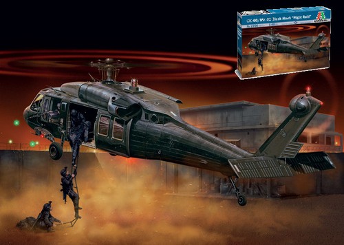 Italeri black hawk night - italeri, 1:48