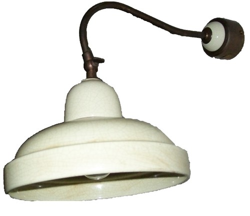 Applique parete ceramica rame - parete, ceramica/rame