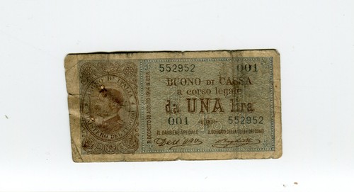 Banconota lira vittorio - banconota,
