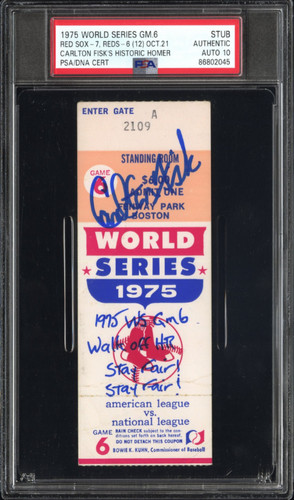 Biglietto baseball 1975 - baseball, 6