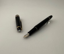 Montblanc Meisterstuck n. Penna stilografica placcata oro 145 pennino oro...