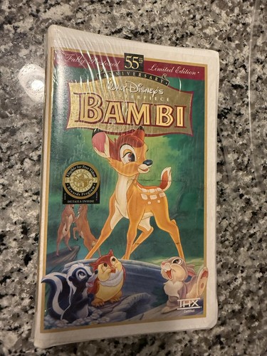 Disney bambi vhs factory - disney,