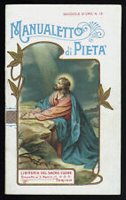 opuscolo GOCCIOLE D'ORO N.14-MANUALETTO DI PIETA'