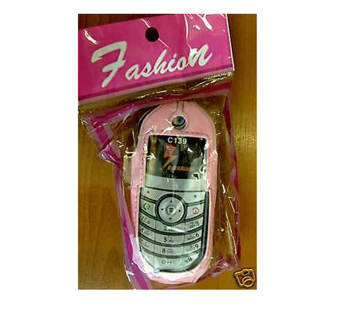 Cover cellulare rosa per