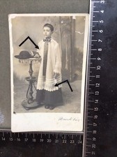 Siena,seminario, Giovane Seminarist, Foto Cartolina,abito Talare,,regno,FN9