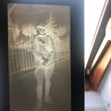 Lastra fotografica vetro