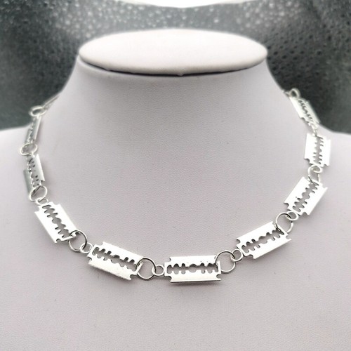 Collana girocollo lama rasoio