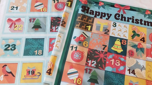 Retro mood natale - natale, calendario