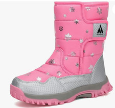 Mishansha Stivali Neve Bambini Stivaletti Ragazze Doposci Scarponcini Imbottiti