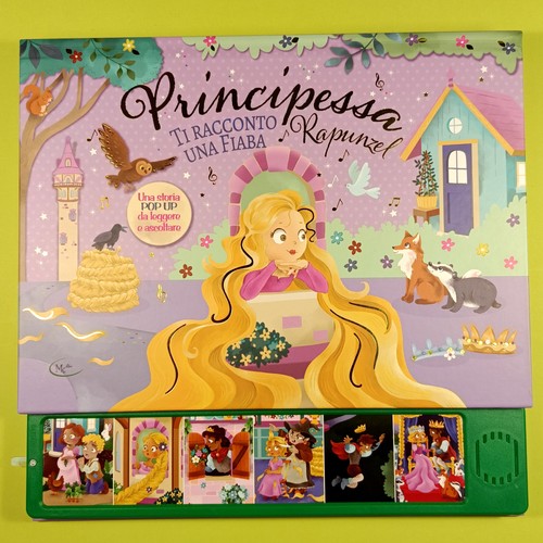 Principessa rapunzel libro - principessa,