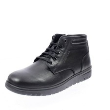 Lumberjack Alfred - Stivaletto Stringato In Pelle Nero - Uomo Scarpe Stivaletti