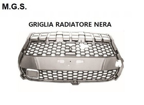 Griglia radiatore nera - radiatore,