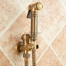 Kit shattaf antico ottone