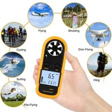 Anemometro digitale misuratore