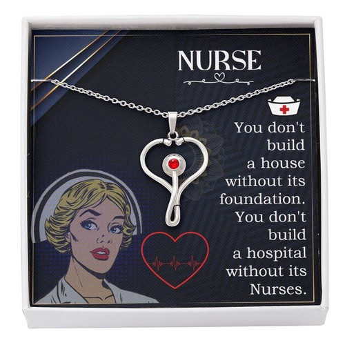 Collana cannocchiale cuore - collana,