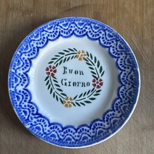 Piatto In Ceramica Di