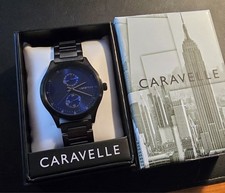Orologio Uomo Caravelle Nero
