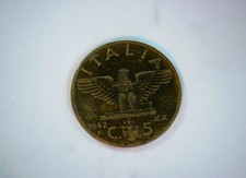 Italy 1942 5 Centesimi