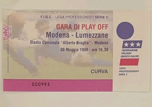 Biglietto stadio calcio - biglietto,