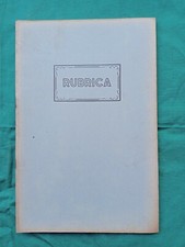 Rubrica Telefonica Vintage Telefono Anni 50/60 Misure 30x20 Rara