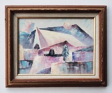 Stupendo dipinto anni 50 metà