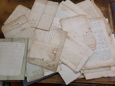 Grande lotto di documenti