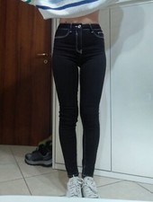 Pantaloni Donna Jeans vita