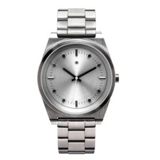 AARK Logo Silver Quartz Steel