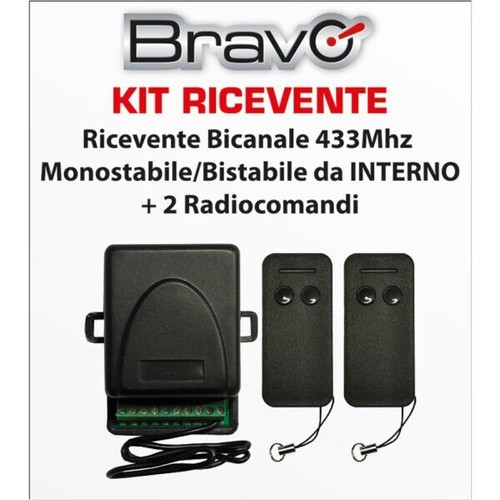 Kit ricevente indoor 433mhz - kit,