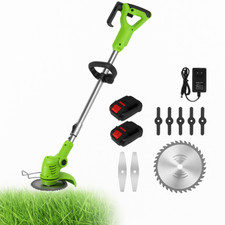 Decespugliatore  Batteria 48V Tagliabordi Elettrico 1200W Tagliaerba 2 Batterie