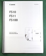Canon FS10 FS11 FS100 Manuale
