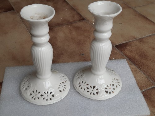 Coppia candelabri porta - candelabri,