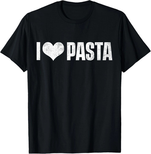 Maglietta nera love - i, pasta